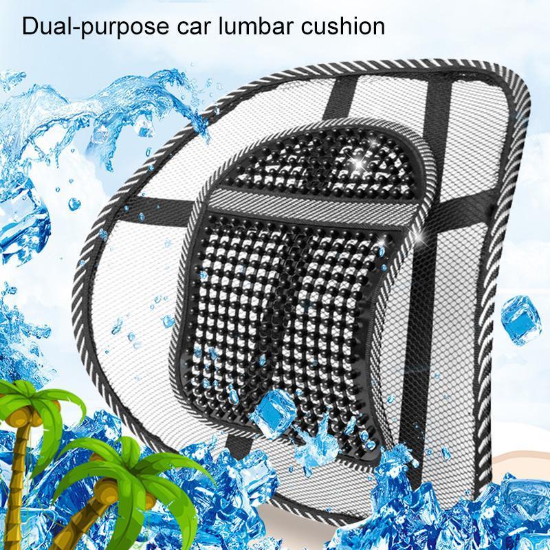 

Seat Cushions Lumbar Mesh Support For Home Office Chair Or Car Breathable Comfortable Back Cushion