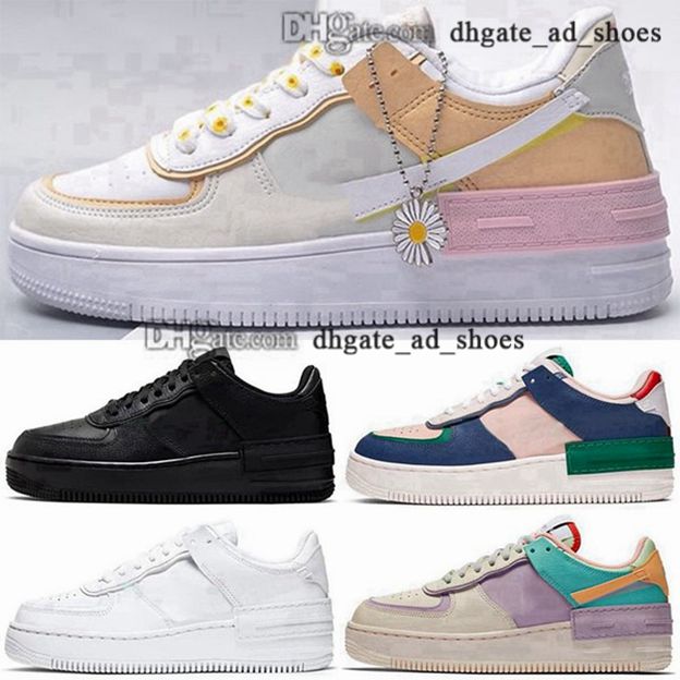 

12 men mens women trainers 35 5 size us airforce casual eur forces 46 shoes Sneakers shadow air white 1 classic one baskets force cheap