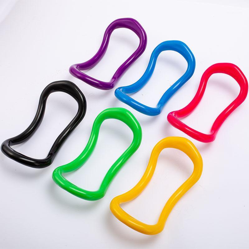 

Yoga Ring Fascia Stretching Ring Fitness Pilates Magic Fitness Shaping Support Tool Calf Family Training1, Red
