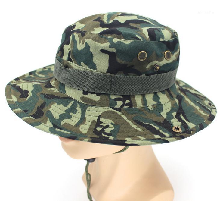 

Tactical camouflage Benni hat outdoor sun protection round hat mountaineering CP camouflage jungle Benni fisherman h1, Black