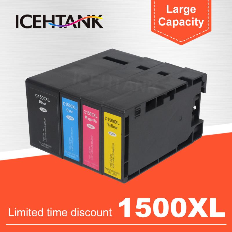 

ICEHTANK PGI-1500 Compatible For Canon MAXIFY MB-2050 MB-2150 MB-2300 MB-2350 Printer Ink Cartridges PGI 1500XL PGI1500XL