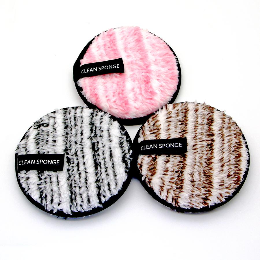 

Top Quality Reusable Cotton Pads Makeup Remover Puff Wipes Microfiber Make Up Removal Sponge Cotton Cleaning Remover Tool Free Shipping
