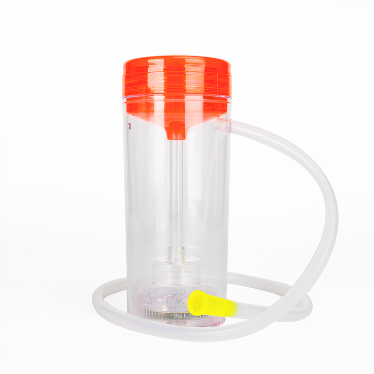 

Wholesale custom disposable hookah mini small electronic shisha smoking chicha Plastic Portable car Hookah Cup with led light