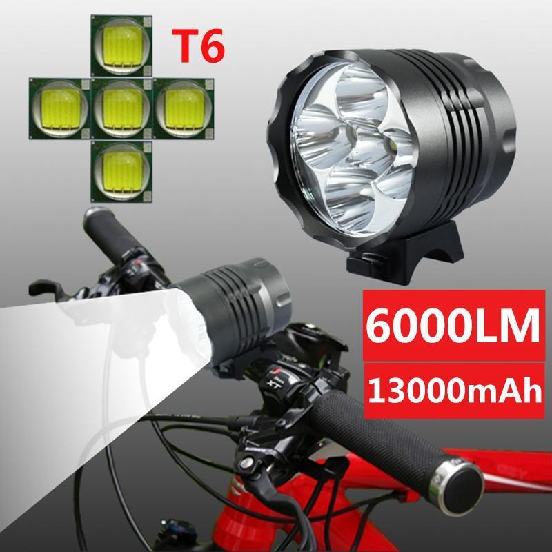 

Bicycle Light LED T6 6000Lumen USB Rechargeable 13000mAh Bike Light Front Cycling Headlight Zoom Bike Accessories1