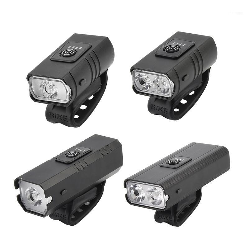 

T6 LED Bike Front Light Bicycle Blue+Red Warning Lamp Power Bank1