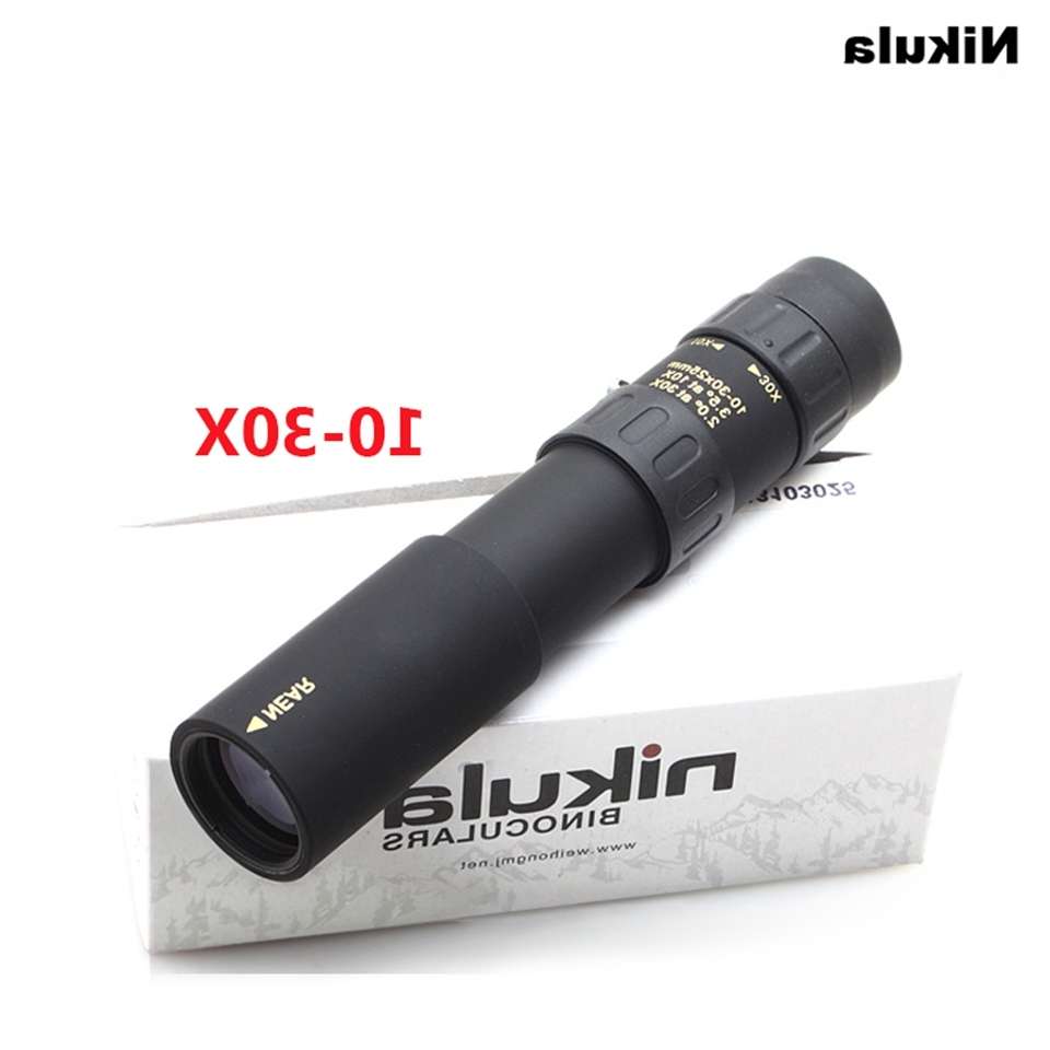 Nikula 10-30x25 Zoom Monocular High quality Telescope Pocket Binocular –  Bas Mall