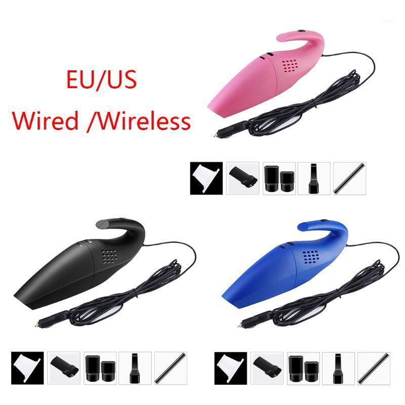 

Portable Wired/Wireless EU/US Plug Car Vacuum Cleaner Auto 12V 120W 2500mAh Car Home Dual-Use Cleaner with Wet/Dry1