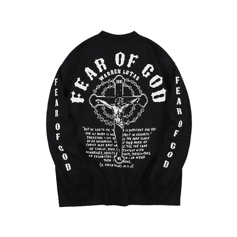 

2021 New Hooded Sweatshirts Hip Hop Men Roll Sleeves Fog Cotton Printing Sweaters 0KWV, Beige