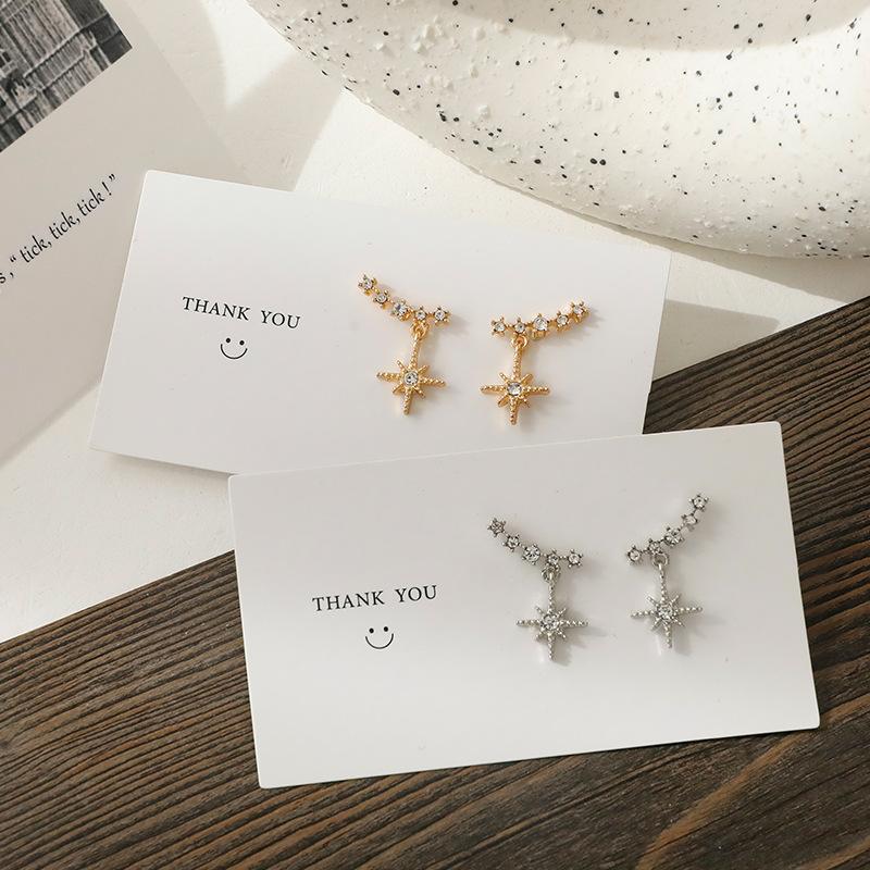 

Fashion Women Earrings Crystal Earrings For Women Trendy Office Golden Stud 2020 New Brincos Fashion Jewelry