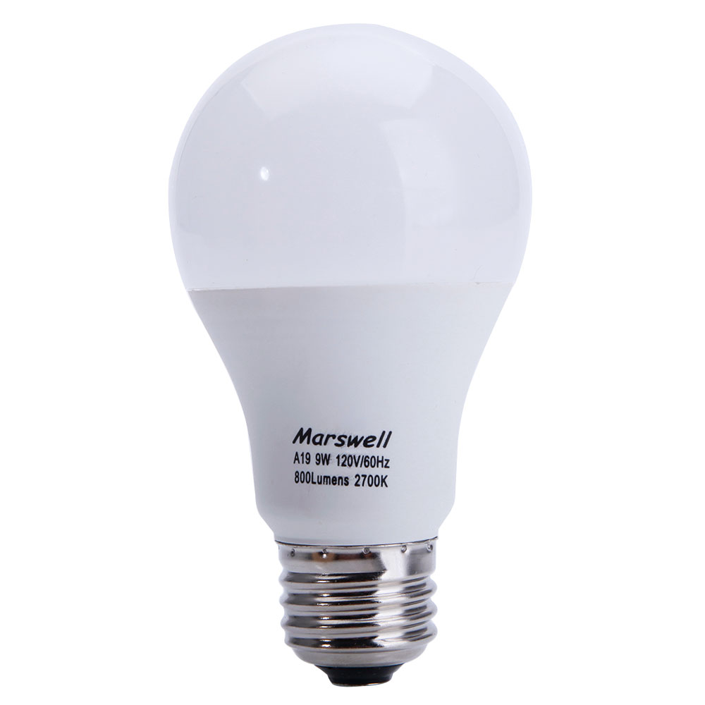 

12pcs 60W A19/A60 3000-3500K Warm White Light LED Light Bulbs Kit White