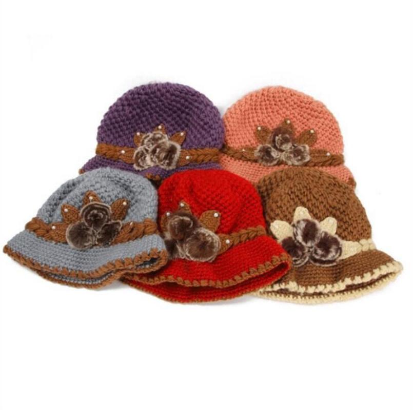 

Brand New Warm Hat Winter Women Earmuffs Cap Pretty Knitted Hats Female Autumn Winter Fashion Beanies, Wyh-5167-re