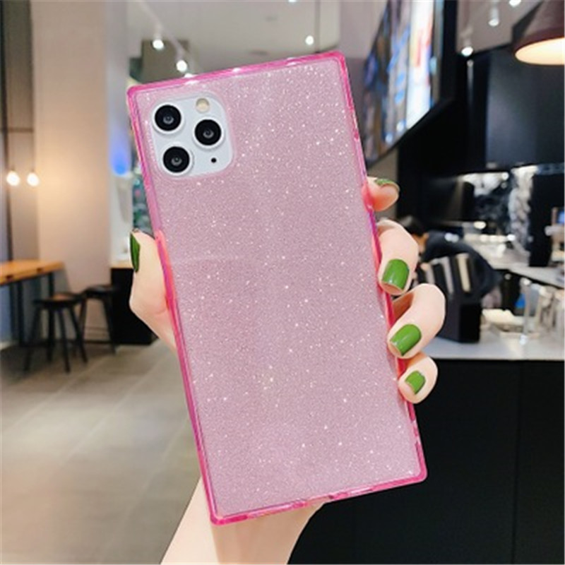 Neon Fluorescent Solid Color Phone Cases For iPhone 13 12 Mini 11 Pro Max XR X XS 6 7 8 Plus Samsung CellPhone Case Soft IMD Back Cover-image-629366186