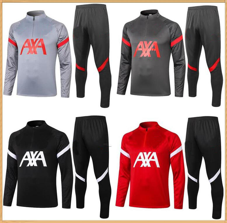 

2020 2021 long sleeve survetement jacket Training suit soccer tracksuits 20 21 tracksuit football jackets tracksuit set -XXL