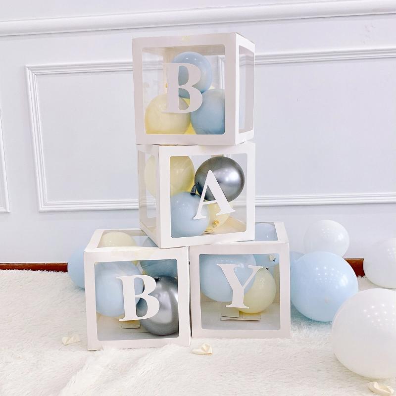 

DIY Alphabet name box Balloon Box 1st birthday party decorations Baby boy girl birthday Wedding balloons Christmas home decor