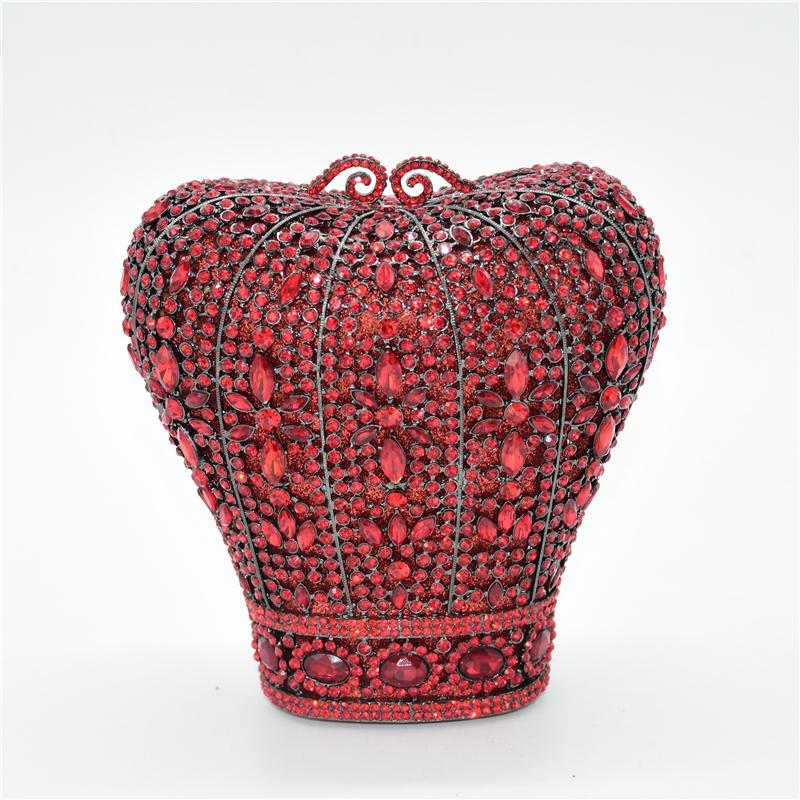 

New Arrival Hollow Out Style Women Evening Bags Sequined Wedding Party Clutches Ladies Casual Chain Crossbody Bag Shoulder Bags, As pictures 2