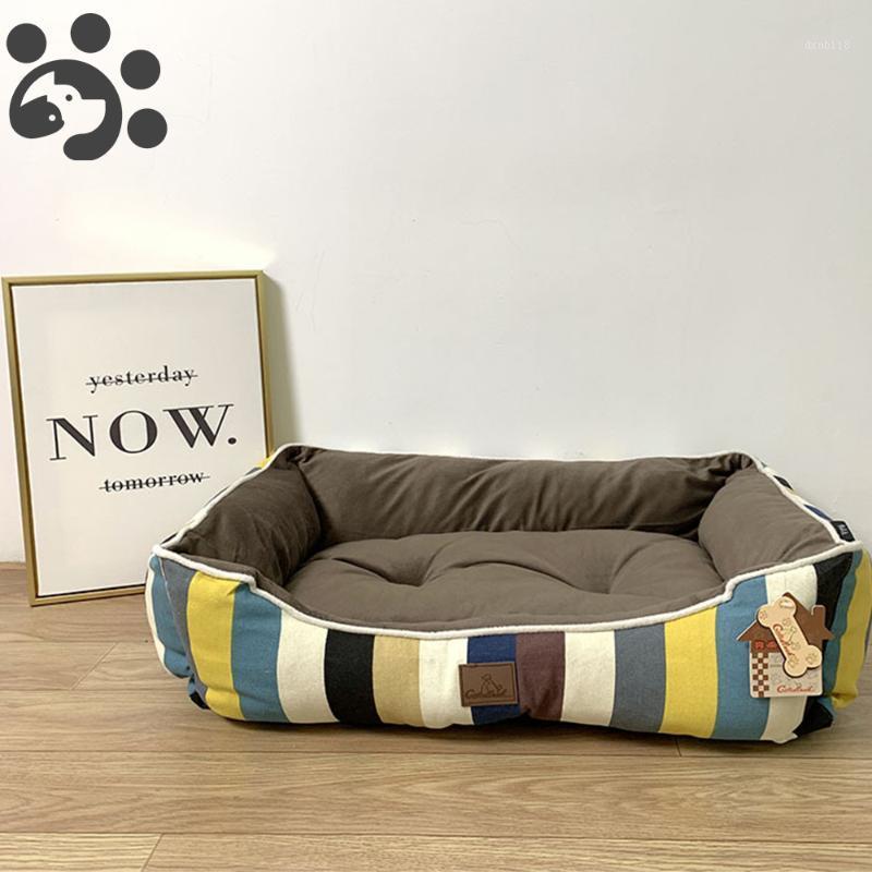 

Design Winter Soft Dog Bed for Large Small Dogs Bed House Kennel Plush Warm Big Dog Beds Sofa Accessories Pet Dogs Beds 20201, Yellow dog bed