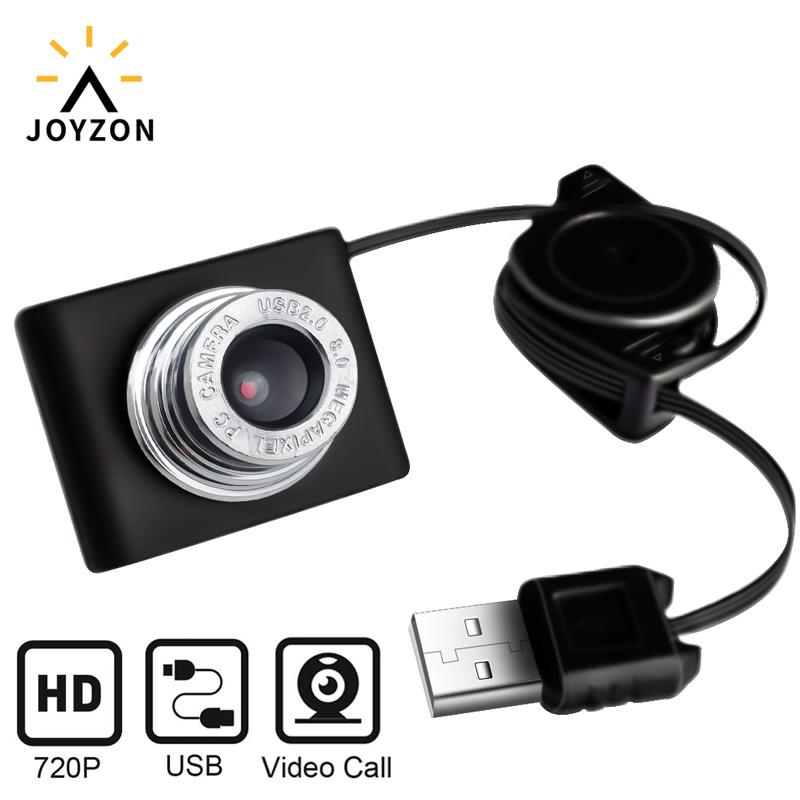 

Webcam 720p USB Camera Rotatable Video Recording Web Camera with Microphone For Live Broadcast Video Calling Conference Work