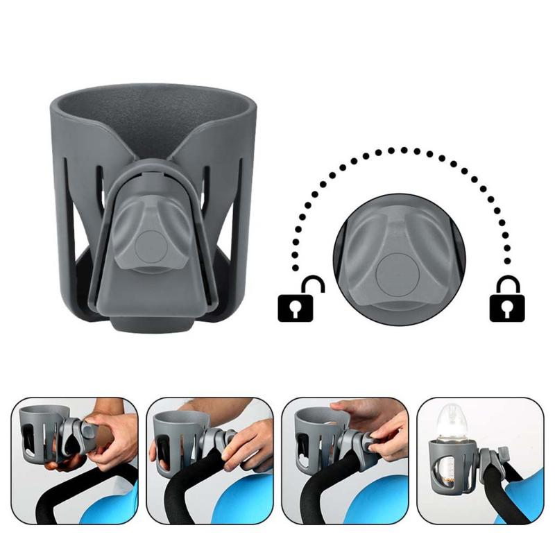 

Universal Stroller Cup Holder Large Caliber Designed 360 Degrees Drink Holder