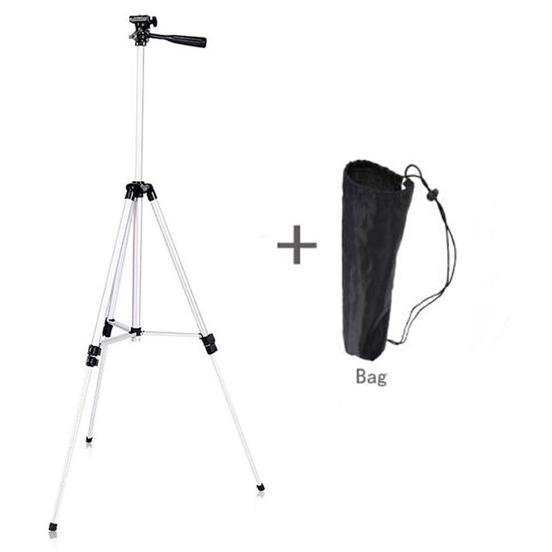 

130CM Portable Adjustable Professional Camera Stand Mobile Phone Tripod For HUAWEI DSLR Tripod With Carrying Bag