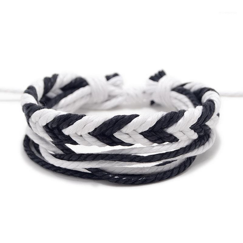 

14 Style New Handmade Woven Rope Bracelet Set Women Multilayer Braided Charm Bracelet Men Jewelry Gift1