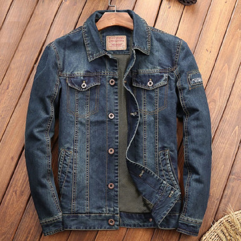 

2020 Men Jacket and Coat Trendy Warm Fleece Thick Denim Jacket Winter Fashion Mens Jean Outwear Male Cowboy Plus Size, 03