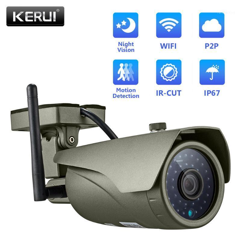 

KERUI IP Camera Wireless Outdoor Waterproof Full HD 3MP Wifi GSM Camera Home Security Alarm System Wireless App Control1