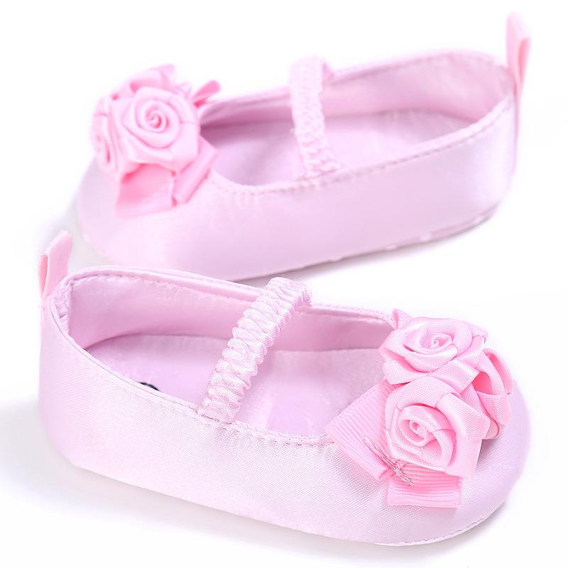 

Factory direct sale pink little princess baby shoes comfortable soft sole shoes 2020 new toddler casual, Black