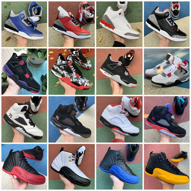 

Mens Basketball Shoes Jumpman UNC 3 3s What The 5 5s Quai 6 6s Dark Concord 12 12s Tinker Oregon Playoff Sports Shoe, As photo 4