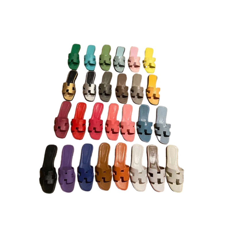 célèbre marque plage pantoufles plats talon d'été design de la mode flops de la mode dame de la dame de la maquette femme chaussures sandales sex