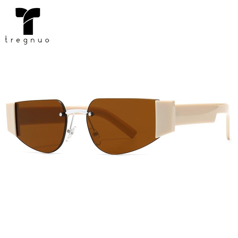 

TREGNUO 2021 Sunglasses Women Retro Glasses Outdoor Drive Square Sunglasses UV400 Men Brand Glasses