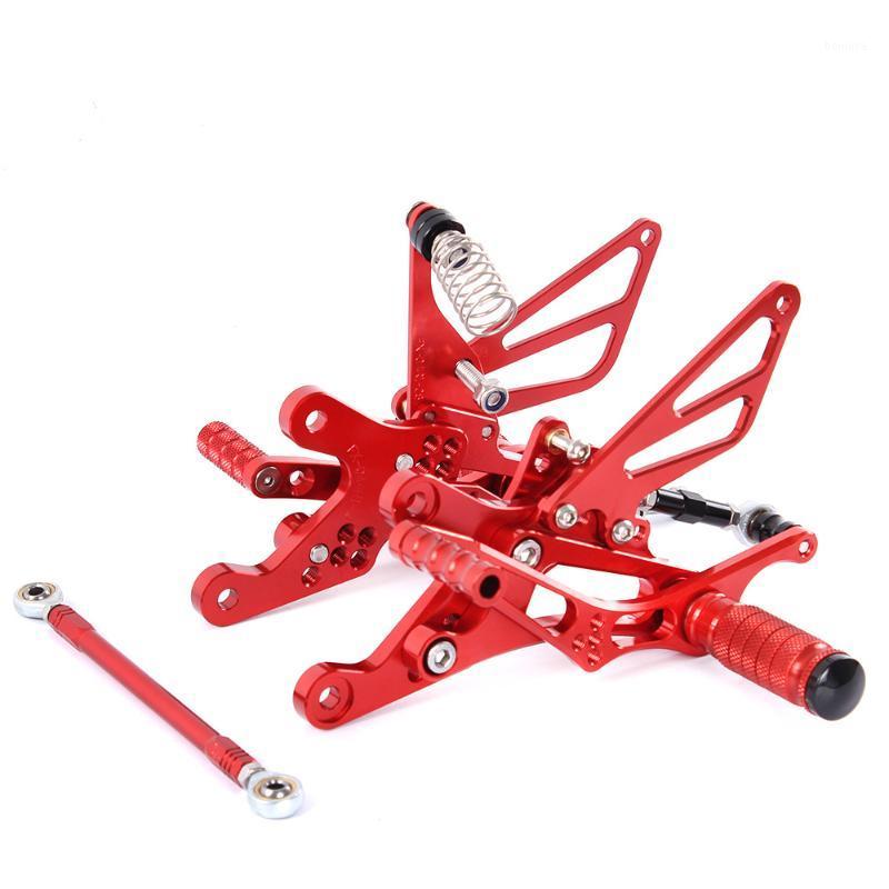 

For YZF-R1 R1 YZF 2004 2005 2006 CNC Aluminum Motorcycle Adjustable Rearsets Rear Sets Foot Pegs Pedal Foot Rests1