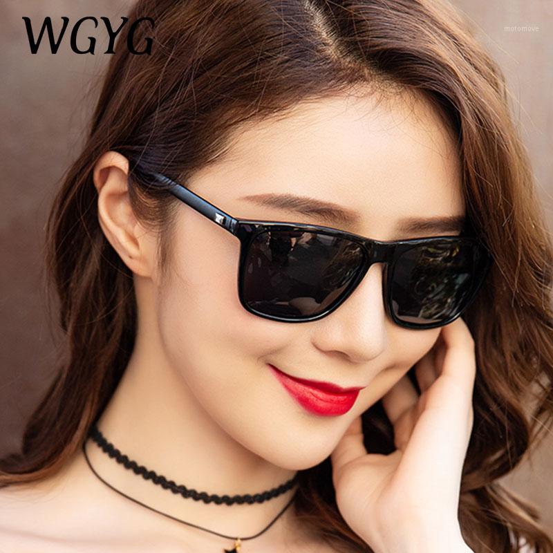 

WGYG Retro Fashion Mirror Coating Sunglasses Bamboo Frame Men and Women Sunglasses UV4001
