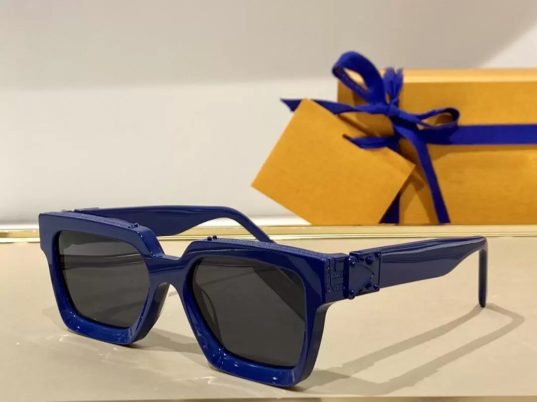

MILLIONAIRE Sunglasses For Women Summer style 96006 1 1 unisex Shiny Gold Anti-Ultraviolet Retro Plate Plank full frame fashion Eyeglas251K