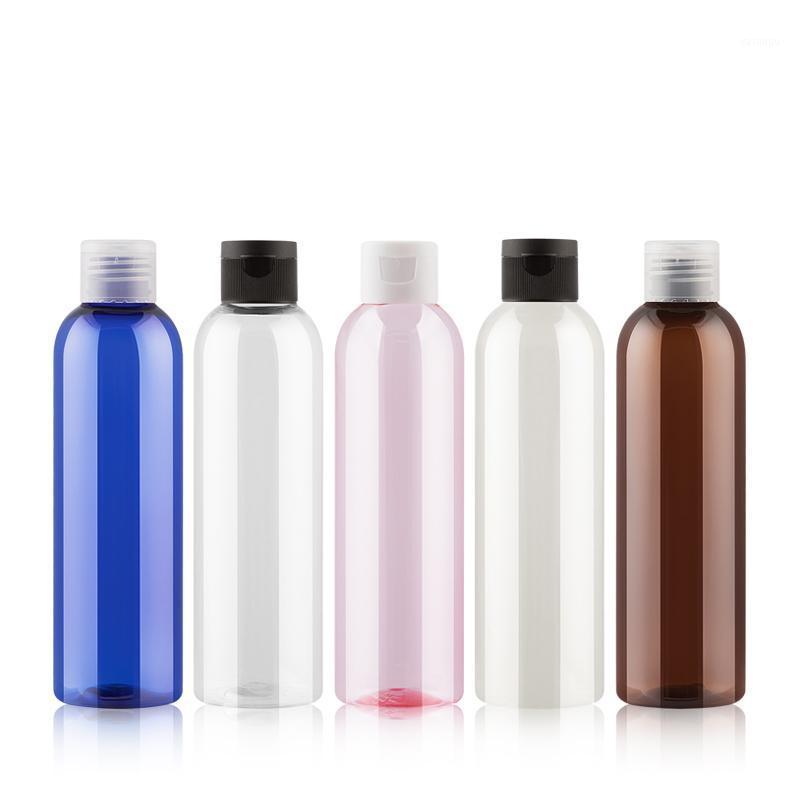 

200ml 30pcs Flip Cap Perfume Bottle Make-up Toner Body Lotion Cosmetic Plastic Bottles Containers Pet Recycling Empty Bottle1