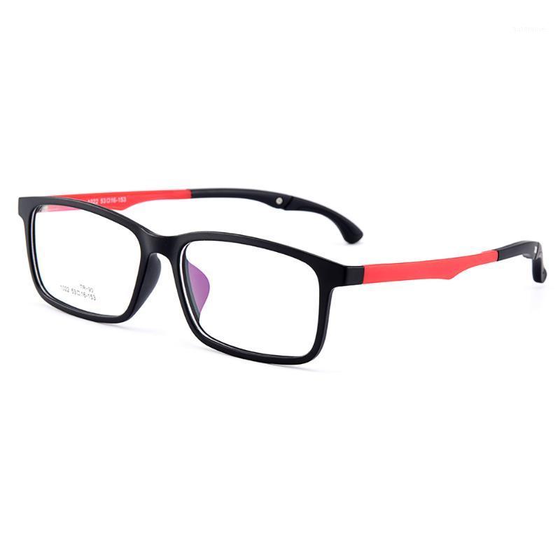 

CICCOLINI Plastic TR90 Ultralight Men Glasses Frame Women Square Myopia Prescription Eyeglasses Frames Adjustable Legs MD10221
