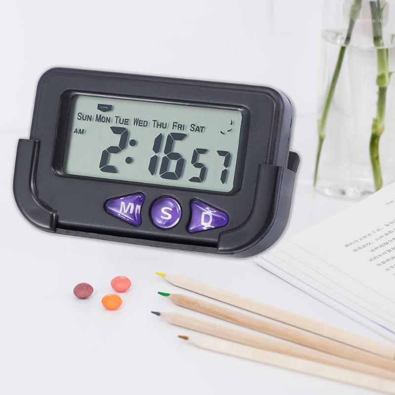 

Accurate Stopwatch Home Black Travel Electronic Plastic Large Display Unique Automotive Digital Small Alarm Clock Portable1