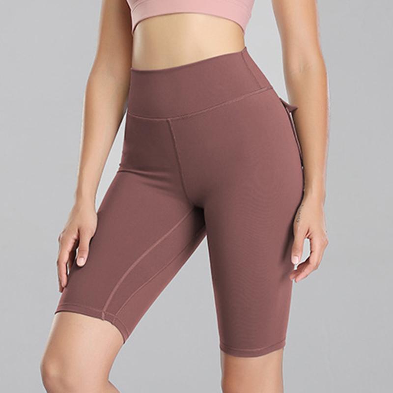 

Gym Jogging Running Shorts Yoga Shorts Women High Waist Lifting Push Up Tight Sports Pocket Fitness Yoga Short Pants, Green