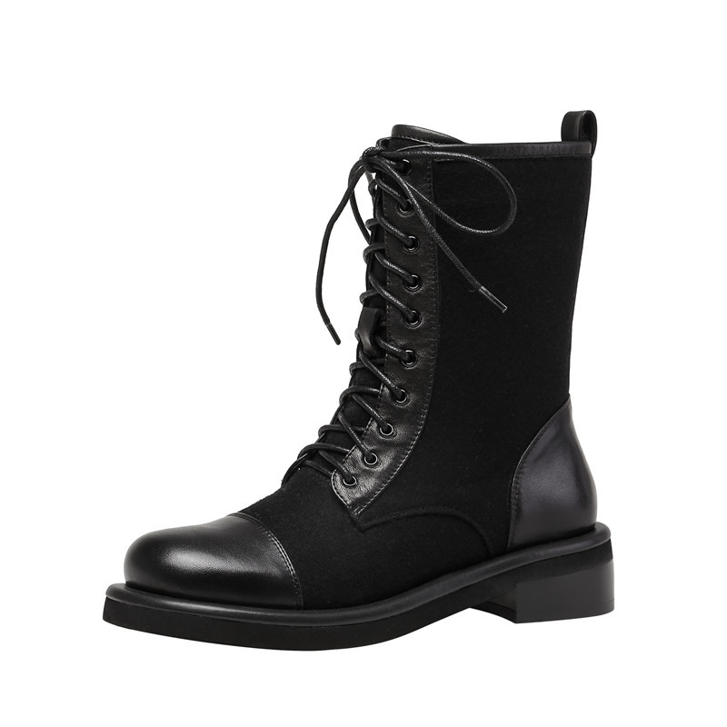 

2021 New Genuine Female Heels Mixed Colors Women's Boots 9S50, Brown.