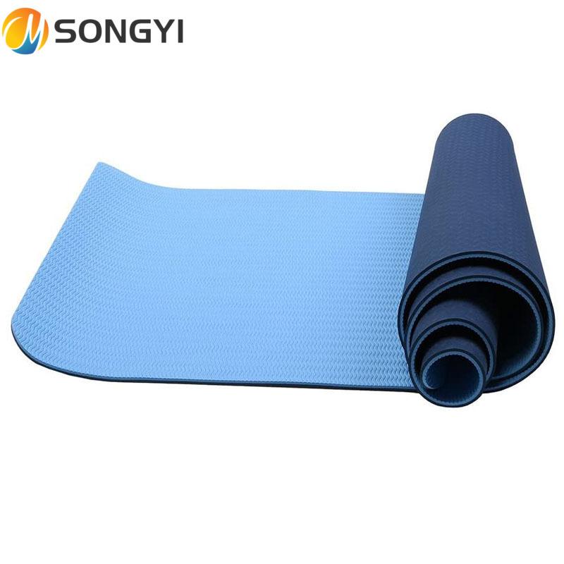 

SONGYI New TPE Yoga Mats Anti-slip Blanket TPE Gymnastic Sport Health Lose Weight Fitness Exercise Pad Women Sport Yoga Mat I119, Purple