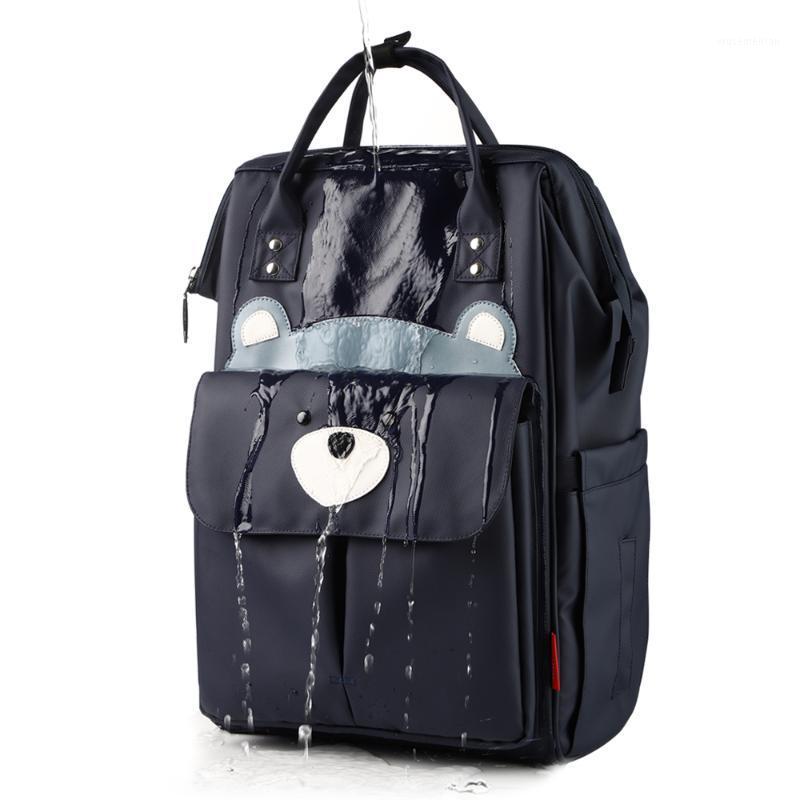 

Mommy Bag Baby Diaper Bag Large Capacity Mom Backpack Handbag Waterproof Multifunction Fashion Nappy1, Monkey