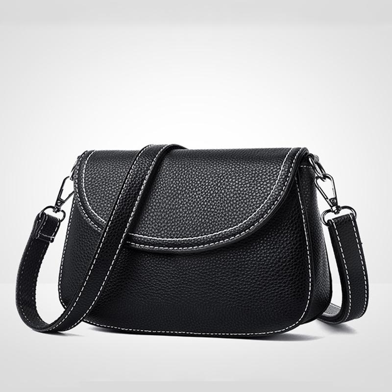 

Women Crossbody Handbags Hot Sale Ladies Party Sling Shoulder Bag Purse PU Leather Small Messenger Bags Tote Bag, Black