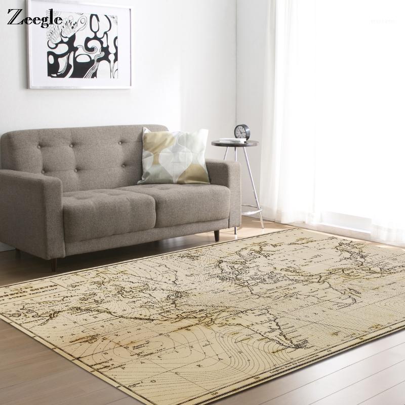 

Zeegle Pattern Carpets For Living Room Kids Bedroom Carpet Large Size Home Decor Mat Office Chair Floor Mats1, Map 06
