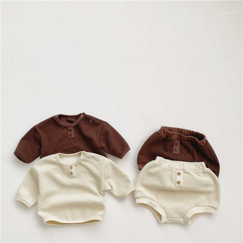 

Newborn Clothes Set For Baby Boys Girls Baby Boys Clothing Set Sweatshirt + Pants 2Pcs Autumn Toddler Girls Sweater Cotton1, Beige
