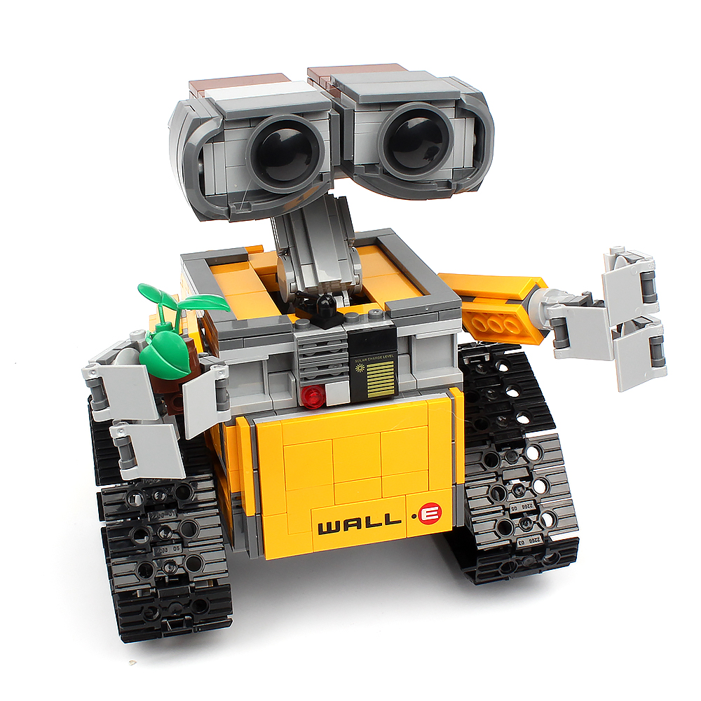 

In stock 16003 687pcs Creator Ideas Series Robot Building Building Blocks Bricks Toys Comptible 21303