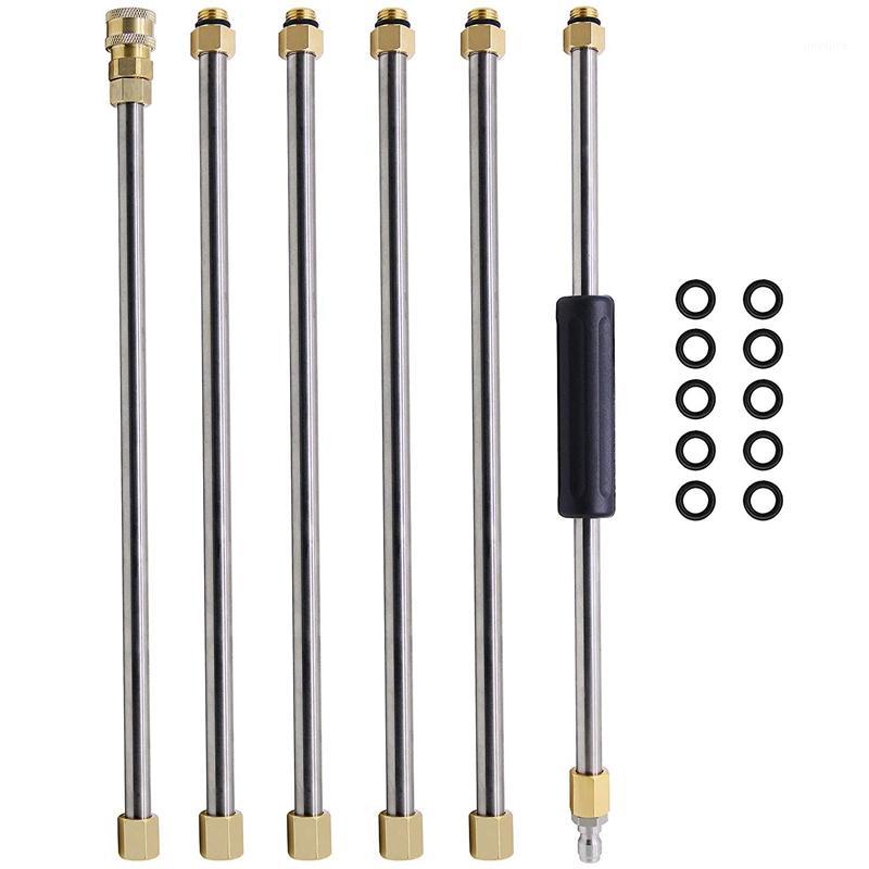 

90 Inch Universal Wand Set Car Washing Pressure Washer Wand Extension, Replacement Lance Power Washer Lance 1/4 Inch Thread Quic1