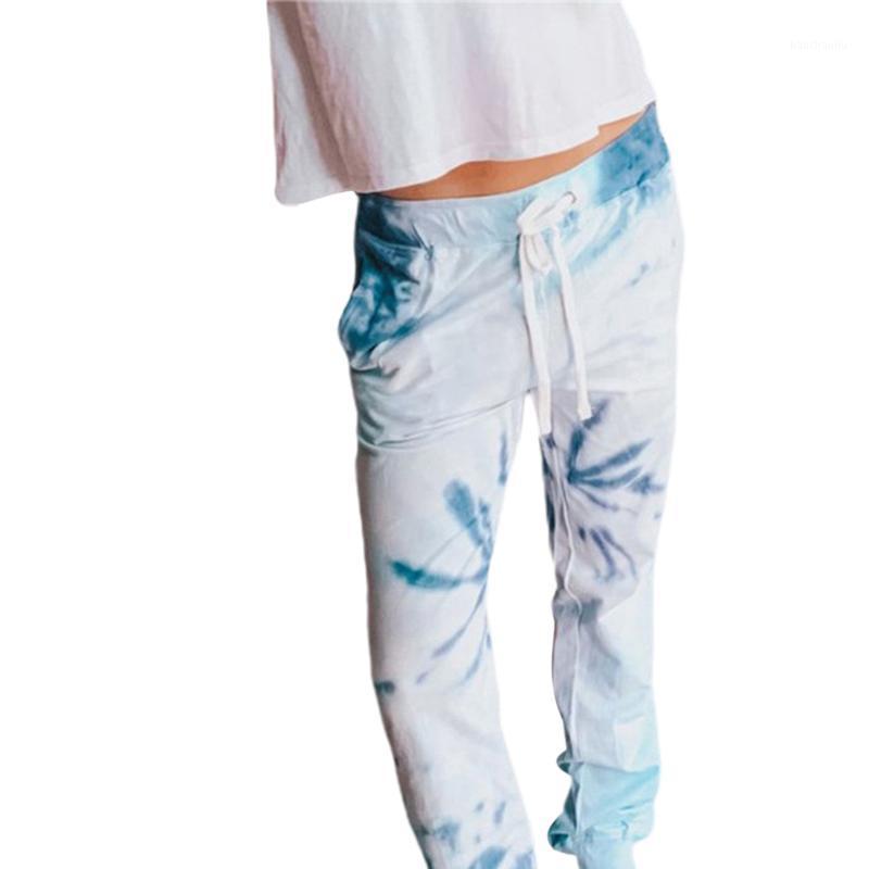 

Women' Joggers Pants Casual Comfy Elastic Waist Tie Dye Print Sweatpants with Pockets Yoga Jogging Running Trousers Active Wear1, As pic