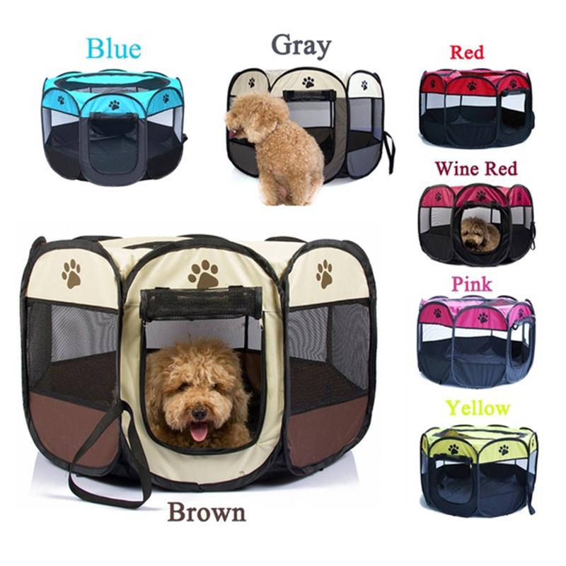 

Pet Carriers Dog Car Transport Box Cage Dog Carrying Transportation Folding Pet Tent Cage Cat Tent Playpen Pets Carry Bag