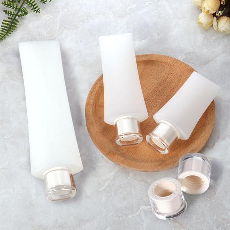 

30ml 50ml 80ml white hose tube cosmetic skin care products packaging empty bottles PE bottles plastic hose new1