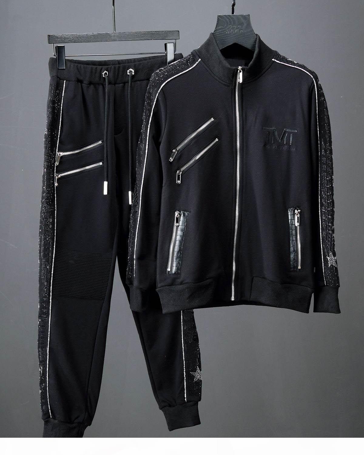 

Floyd Mayweather and McGregor 50-0 Commemorative jacket set Rhinestone Logo Men's Hoodie Sweatshirt Tracksuits Brand Clothing, Gold