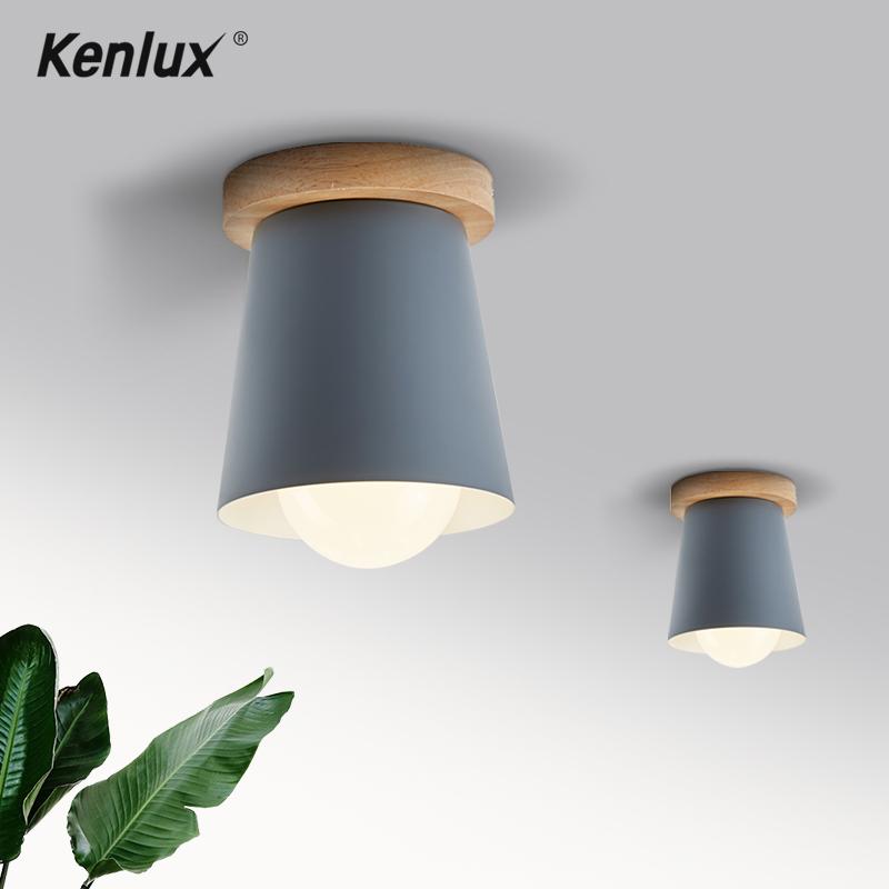 

Nordic Surface Mounted LED Wooden Ceiling Light LED lights 5W Ceiling lamp Modern Lamp for Bedroom Living Room Lighting Fixture